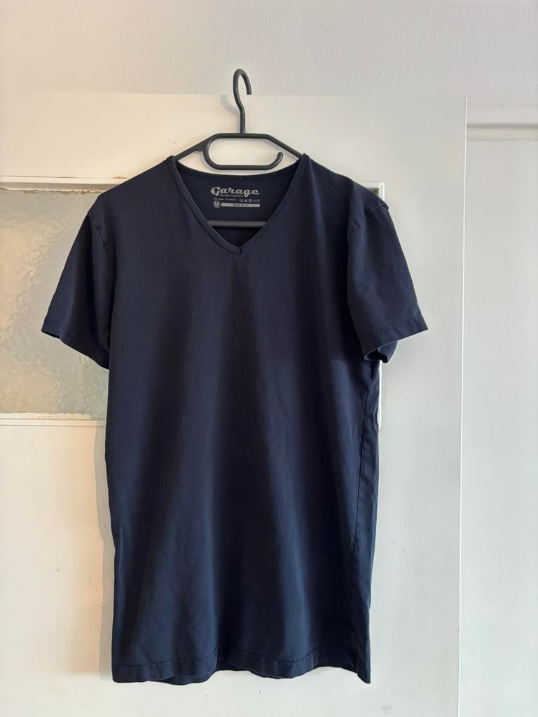 Heren t- shirt, Ophalen of Verzenden, Zo goed als nieuw, Maat 48/50 (M), Zwart