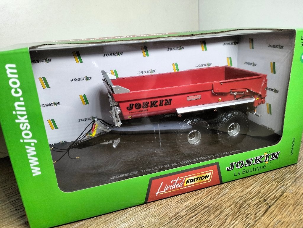 Te koop UH Joskin Trans-KTP 22/50 Red Limited Edition., Ophalen of Verzenden, Nieuw, Tractor of Landbouw, Universal Hobbies