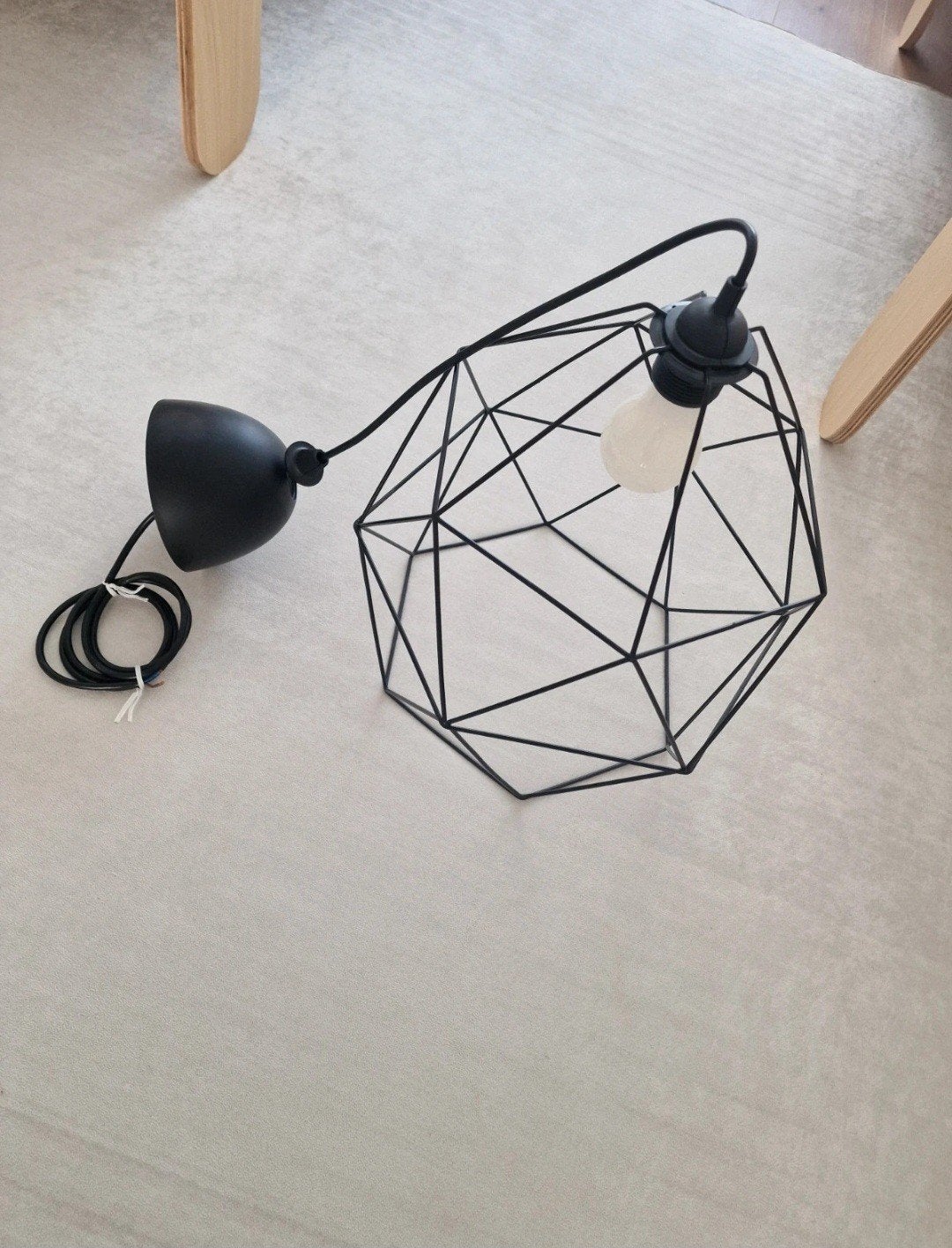 Ikea hanglamp, Huis en Inrichting, Lampen | Lampenkappen, Zo goed als nieuw, Rond, Ophalen