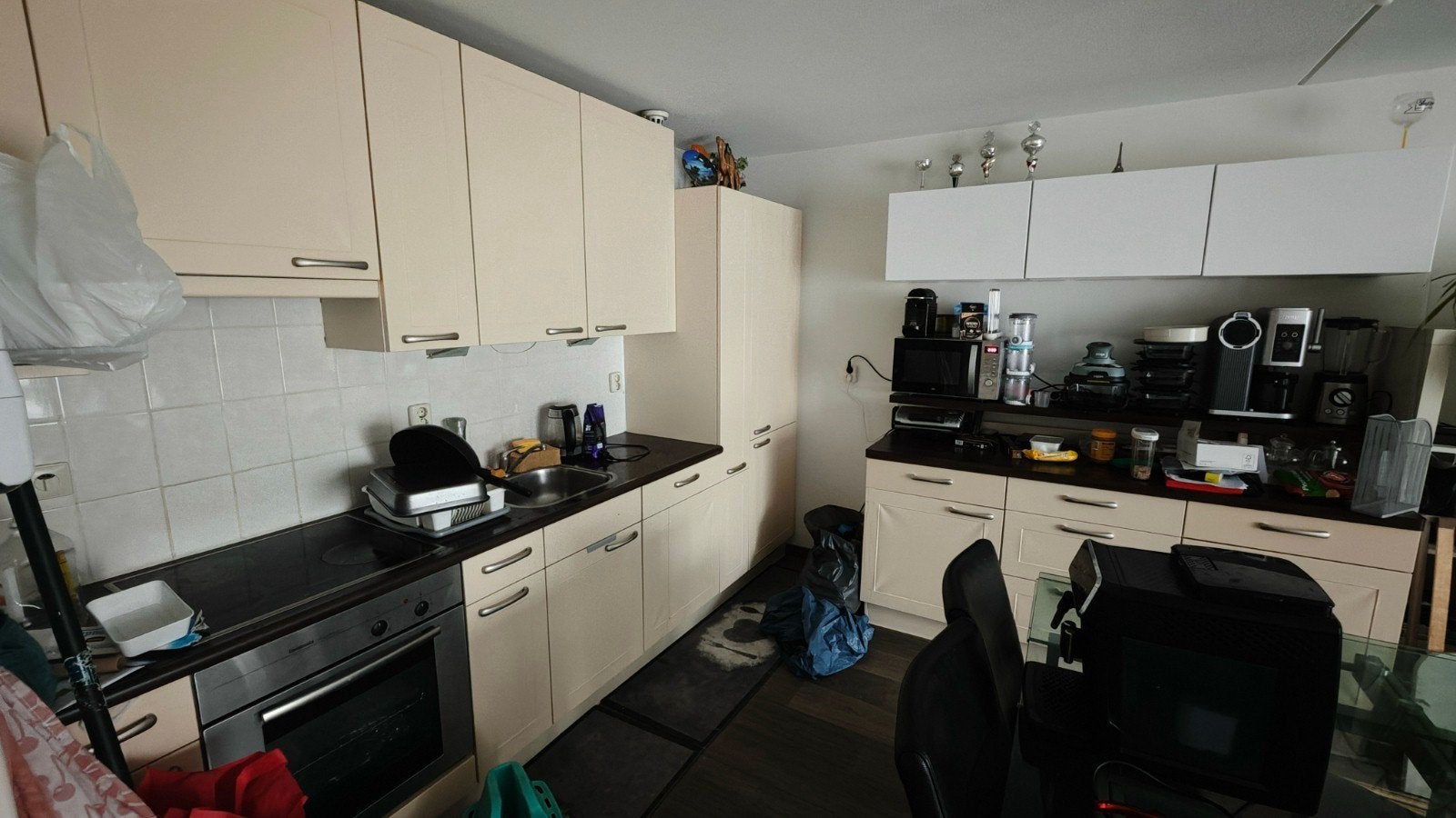 Complete keuken met inbouwapparatuur, Ophalen, Gebruikt, Hete lucht, 4 kookzones