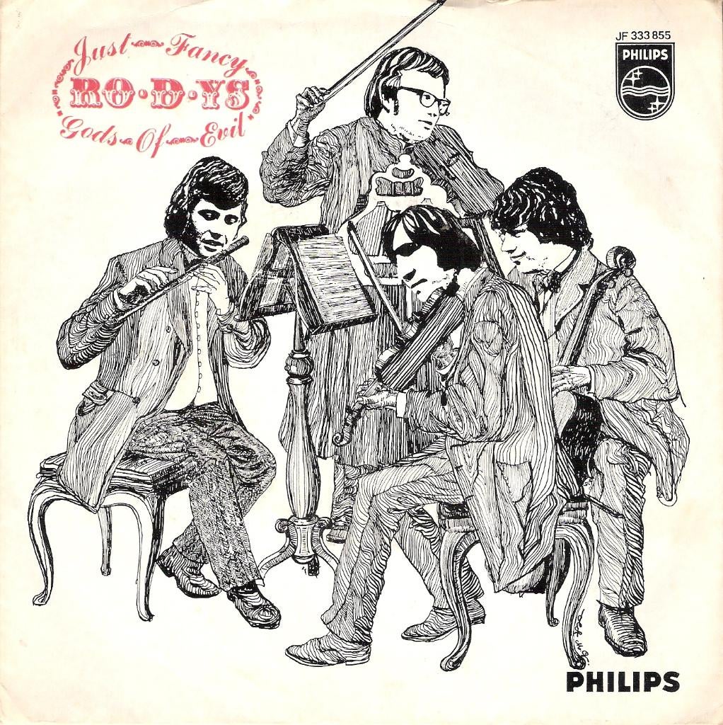 RO-D-YS- Just Fancy/Gods Of Evil 1967DUTCH GARAGE BEAT PSYCH, Ophalen, Gebruikt, Pop