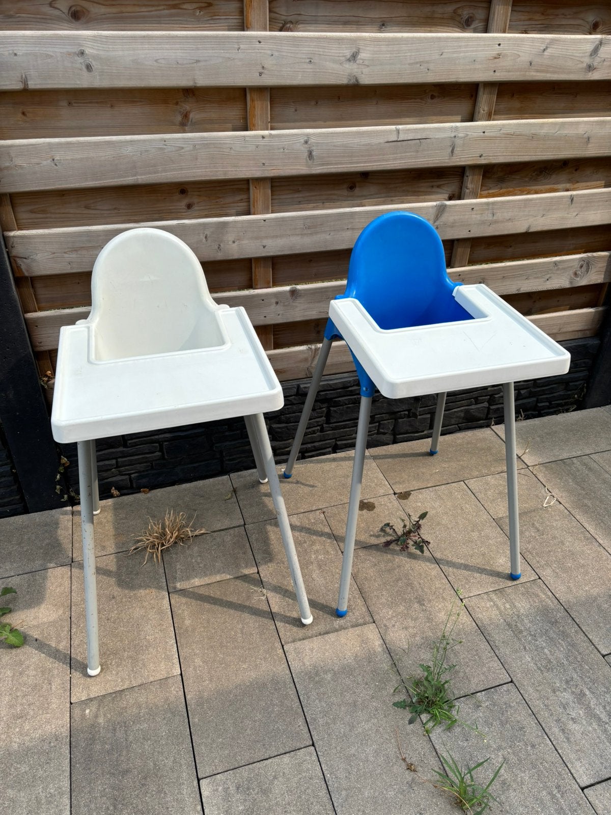 IKEA ANTILOP kinderstoelen – 2 stuks, Ophalen, Gebruikt, Overige typen, Gordel(s)