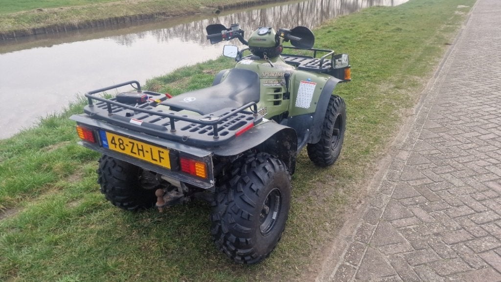 Polaris sportsman 500 4x4 kenteken, Motoren, 1 cilinder, 12 t/m 35 kW, 500 cc