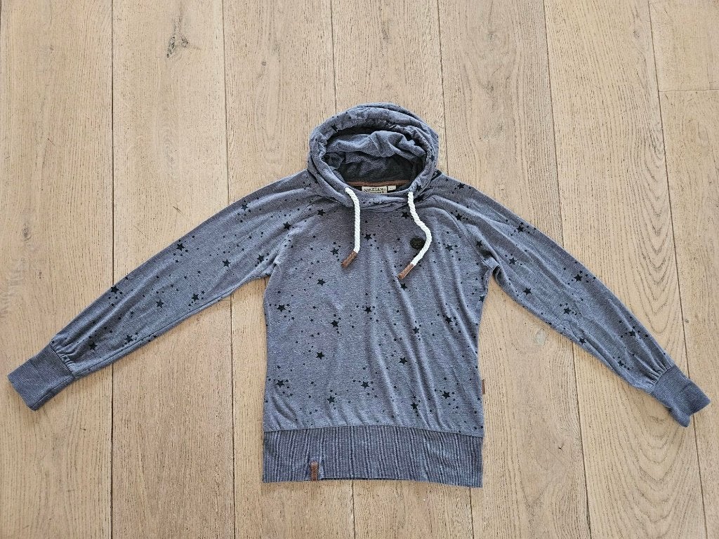 Longsleeve/sweater van Naketano maat S, Ophalen of Verzenden, Zo goed als nieuw, Maat 36 (S), Grijs