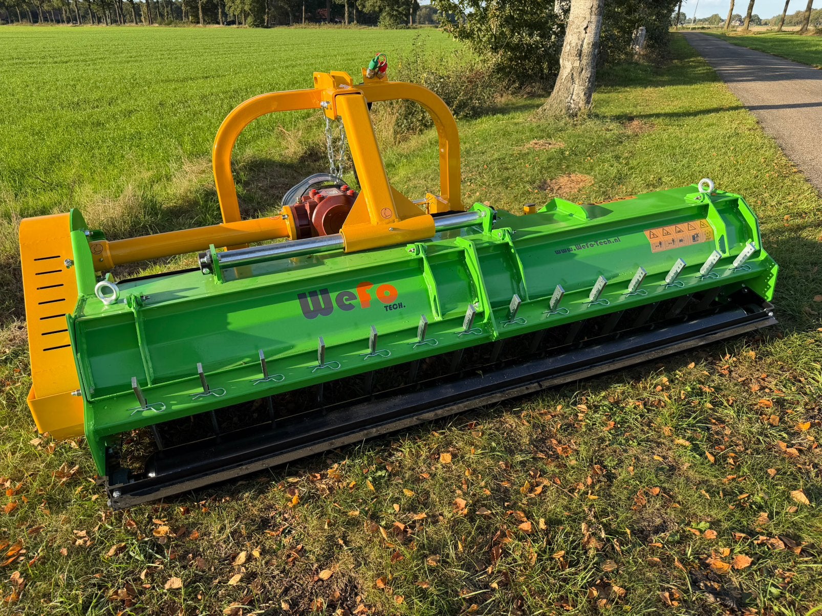 Herfstactie! WeFo-Tech klepelmaaier 220 cm side-shift, Ophalen, Bollenteelt