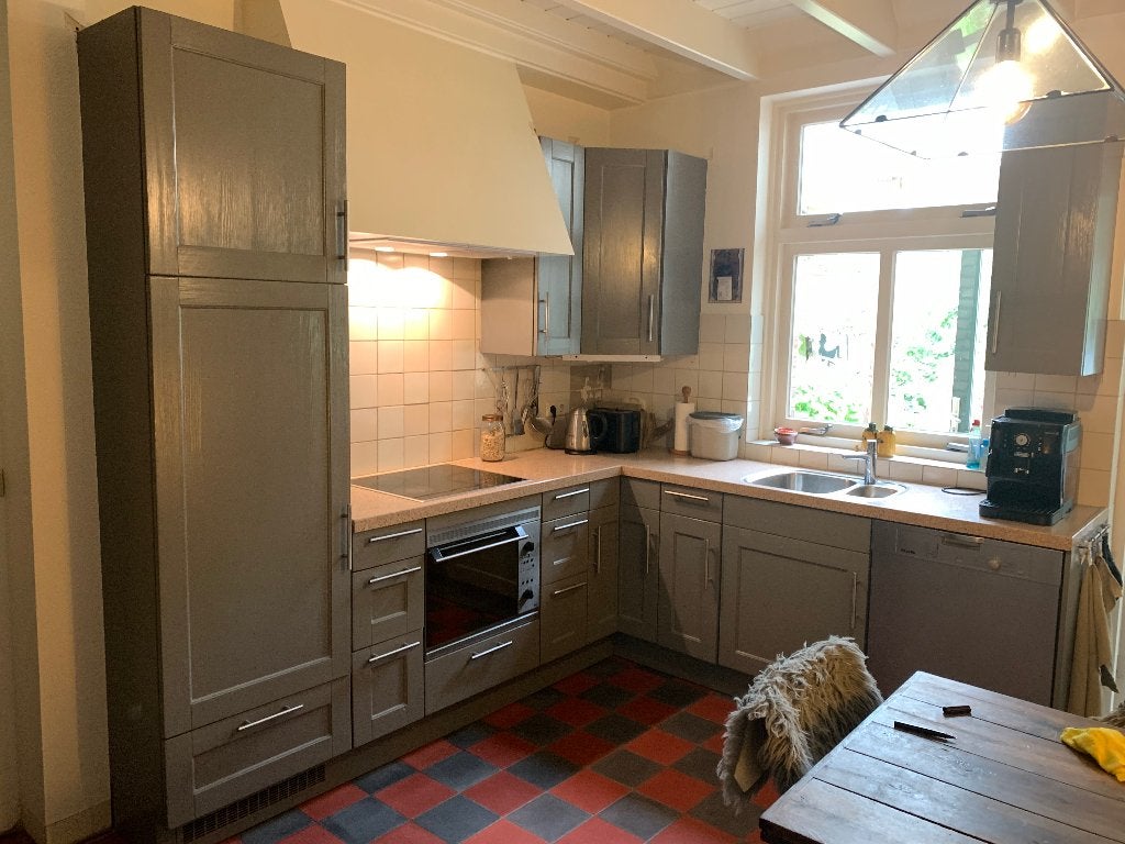 Landelijke keuken (wordt gedemonteerd), Huis en Inrichting, Keuken | Complete keukens, Ophalen, Gebruikt, Hoekkeuken, Graniet of Steen