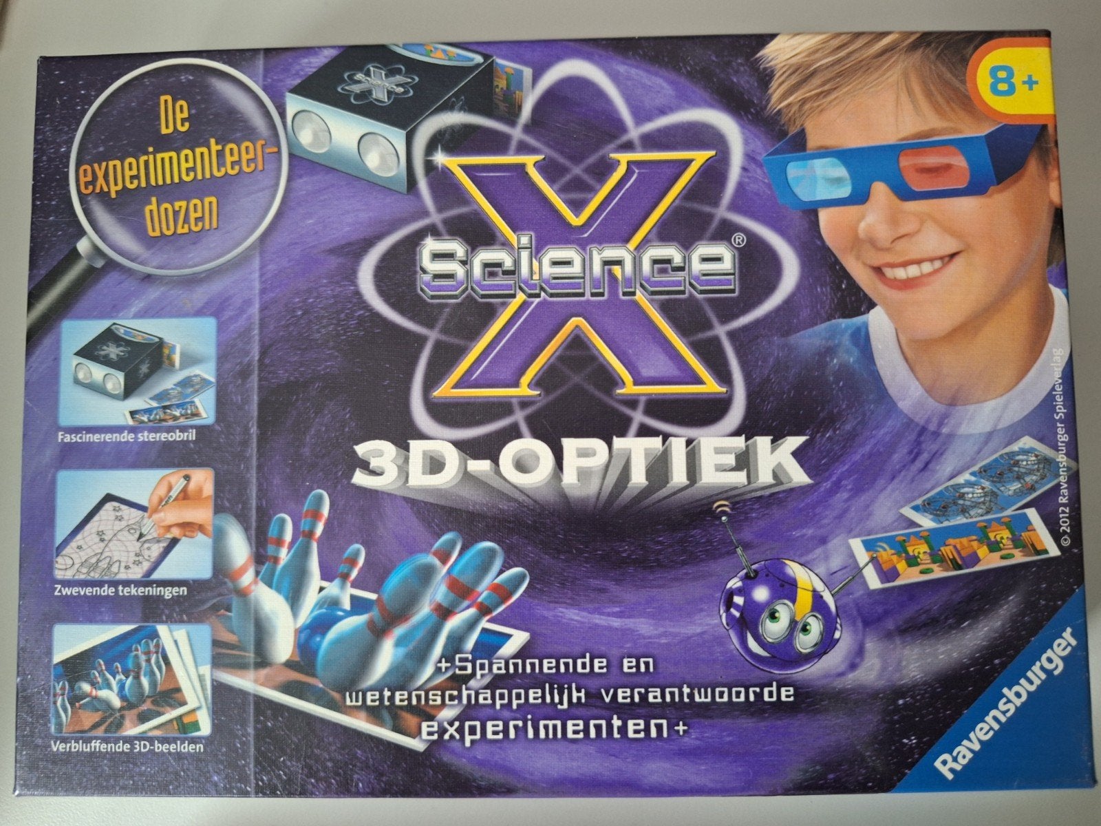 Science X 3D-Optiek Experimenteerdoos Ravensburger, Ophalen of Verzenden, Gebruikt, Elektronica
