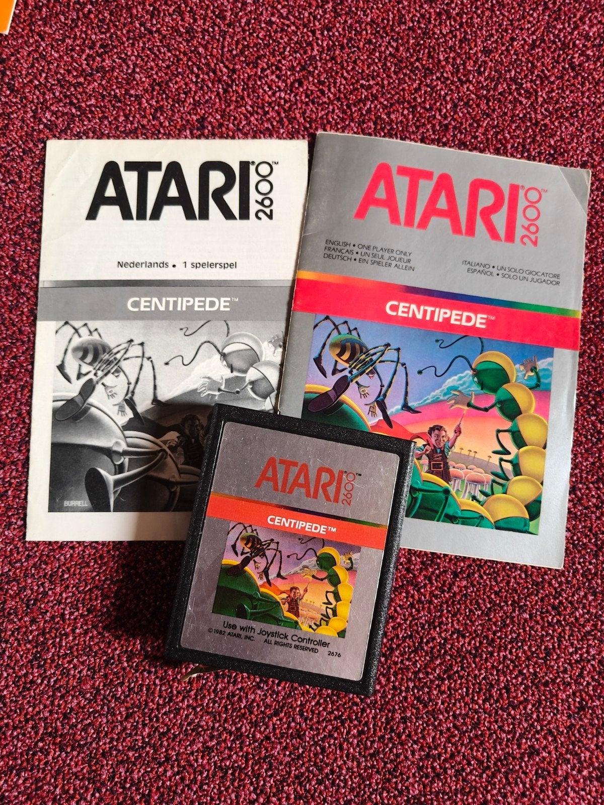 atari 2600 spel centipide, Avontuur en Actie, Gebruikt, 1 speler, Ophalen of Verzenden