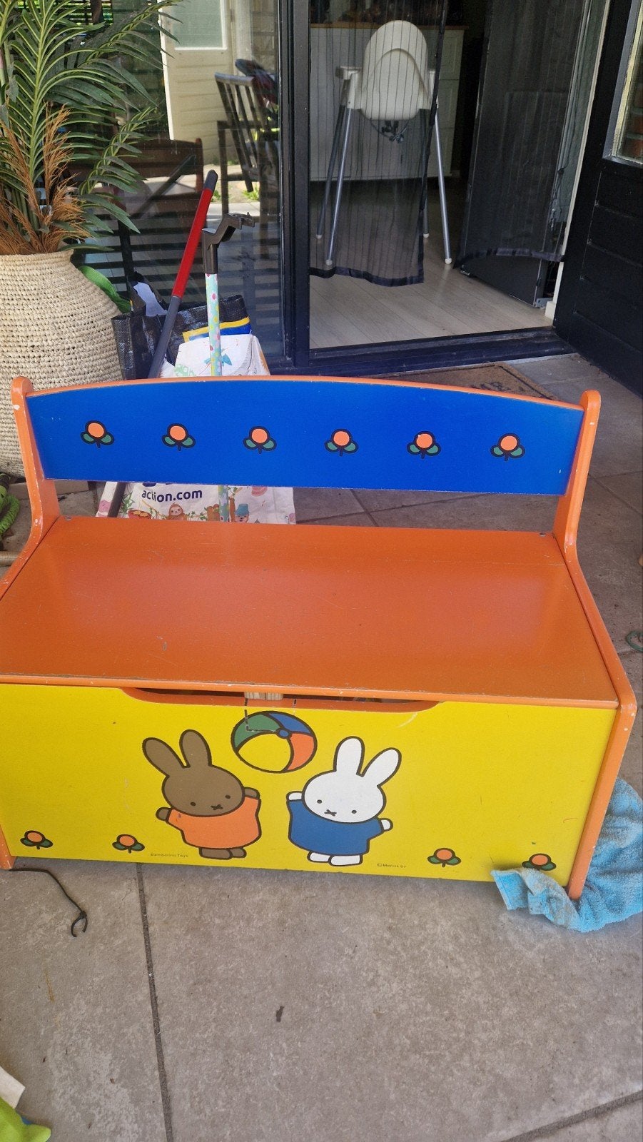 Leuk Opbergbankje met Nijntje en vriendjes, Ophalen, Gebruikt, Overige typen