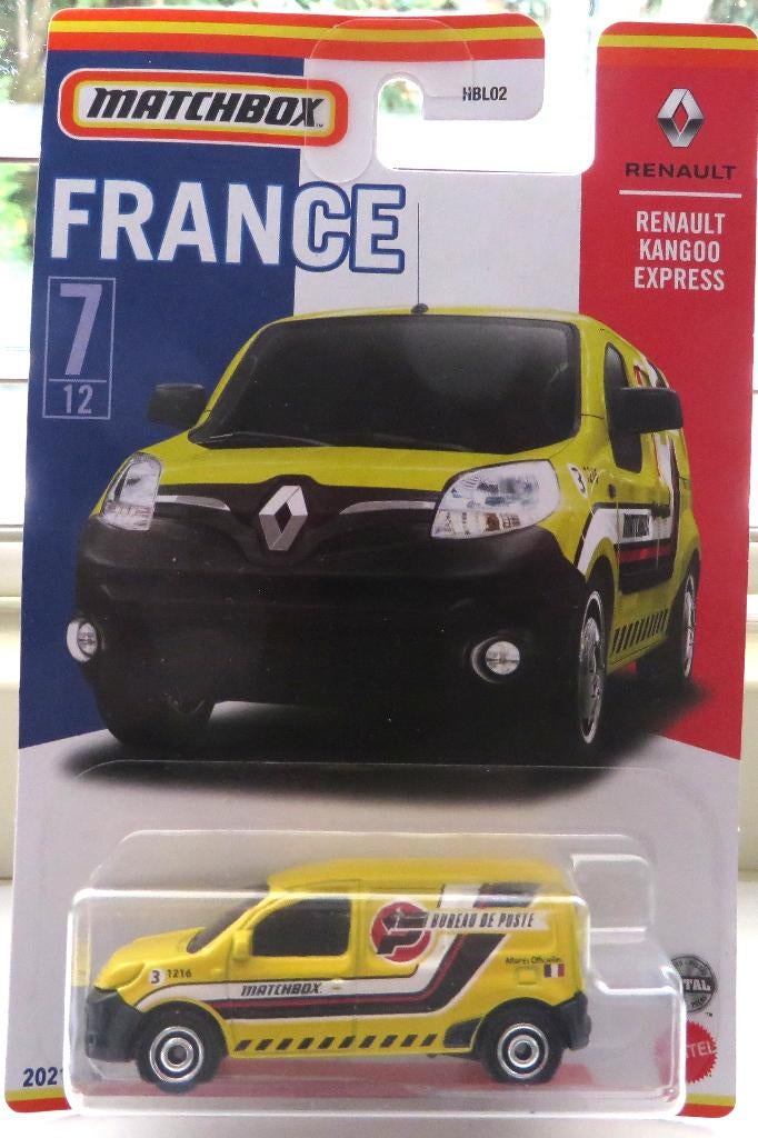 Matchbox Renault Kangoo Bureau de Poste FRANCE, Ophalen of Verzenden, Nieuw, Auto