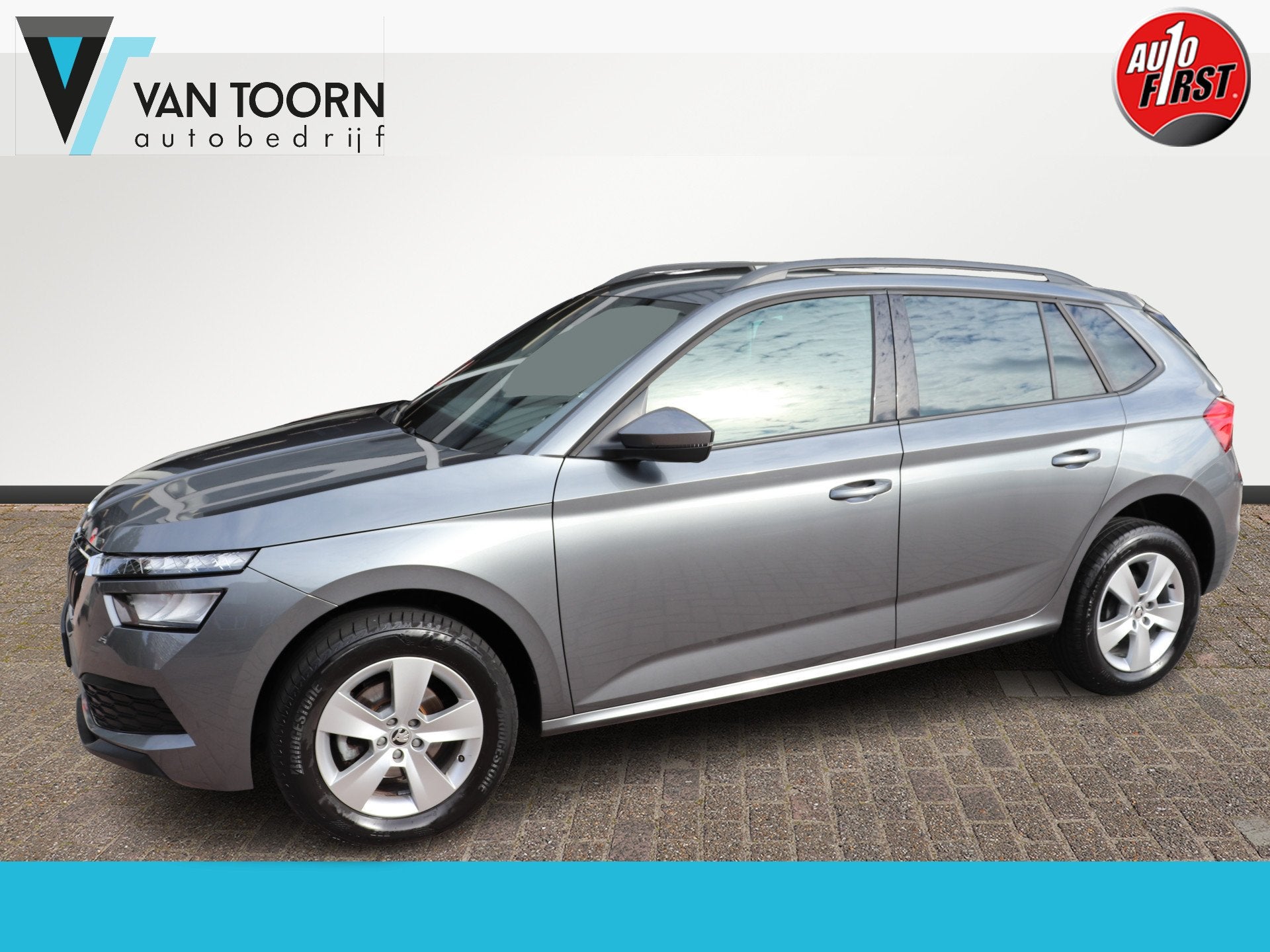 Skoda Kamiq 1.0 TSI Sport Business automaat . (bj 2022), Auto's, Skoda, Stof, Gebruikt, Parkeersensor, Origineel Nederlands