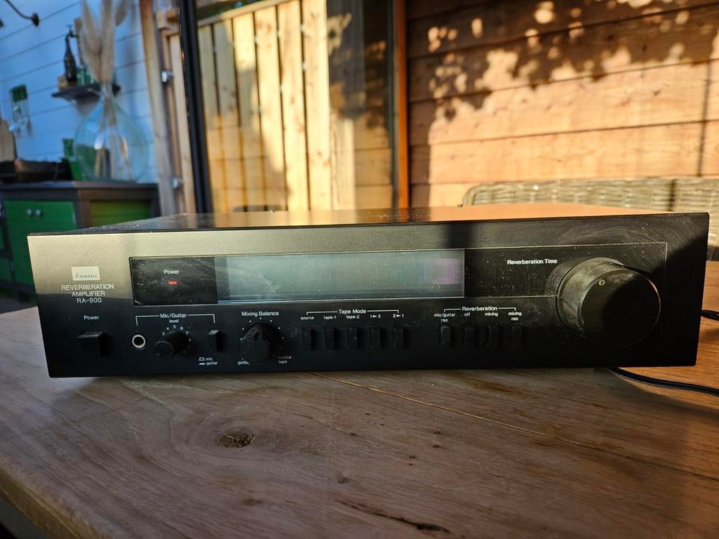 Sansui RA-900 Reverb Amplifier - Vintage Audio, Overige merken, Ophalen of Verzenden, Minder dan 60 watt, Gebruikt