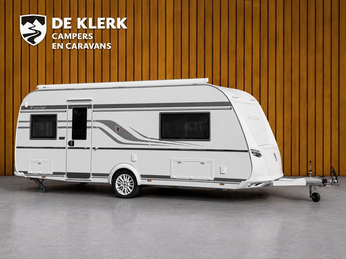 Tabbert PUCCINI 550 E 2,5 Finest Editi / 50% deals, Caravans en Kamperen, Caravans, Tabbert, 7 tot 8 meter, Bedrijf, Info@deklerkcaravans.nl
