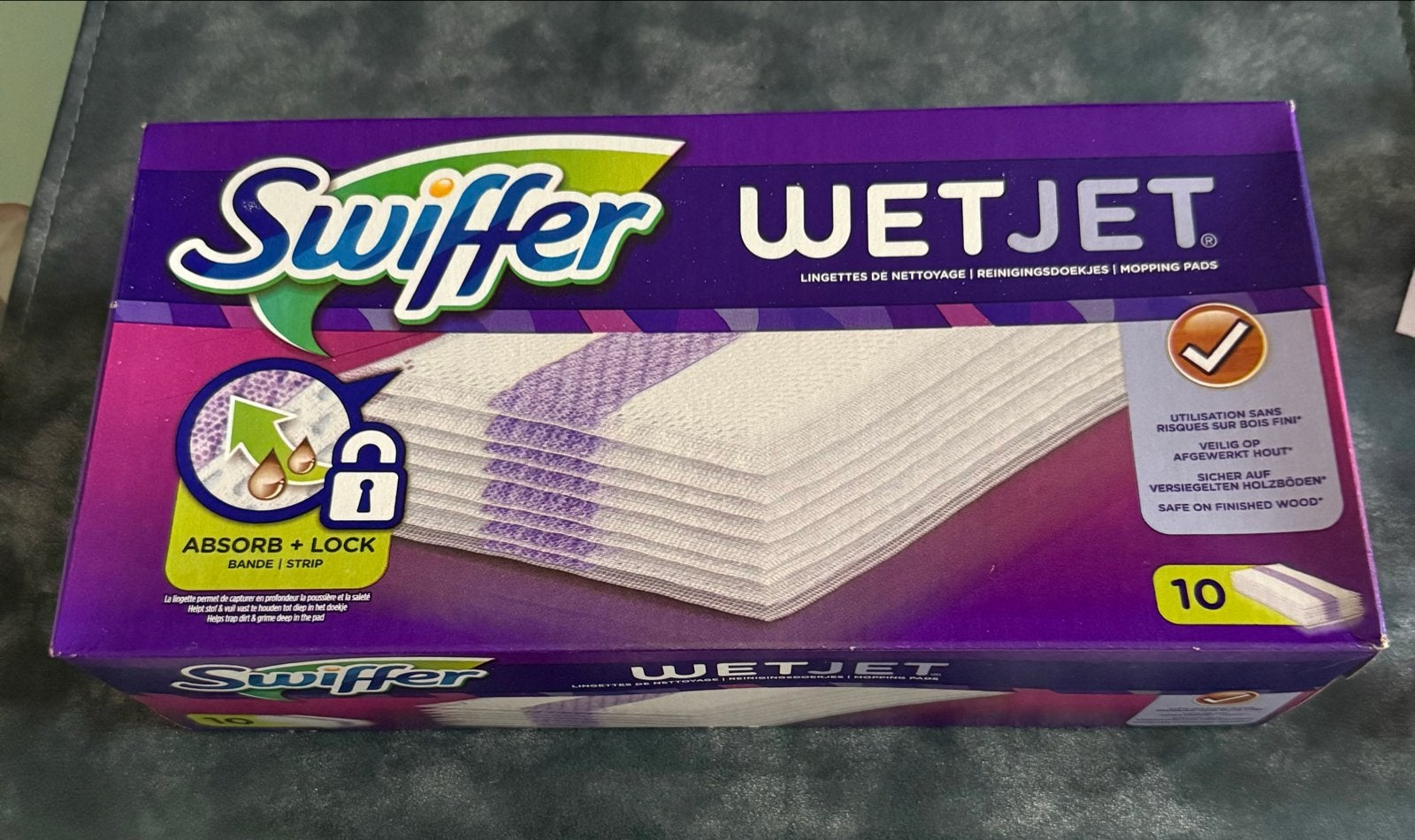 Swiffer WetJet Reinigingsdoekjes - 10 Stuks, Ophalen, Mop of Dweil