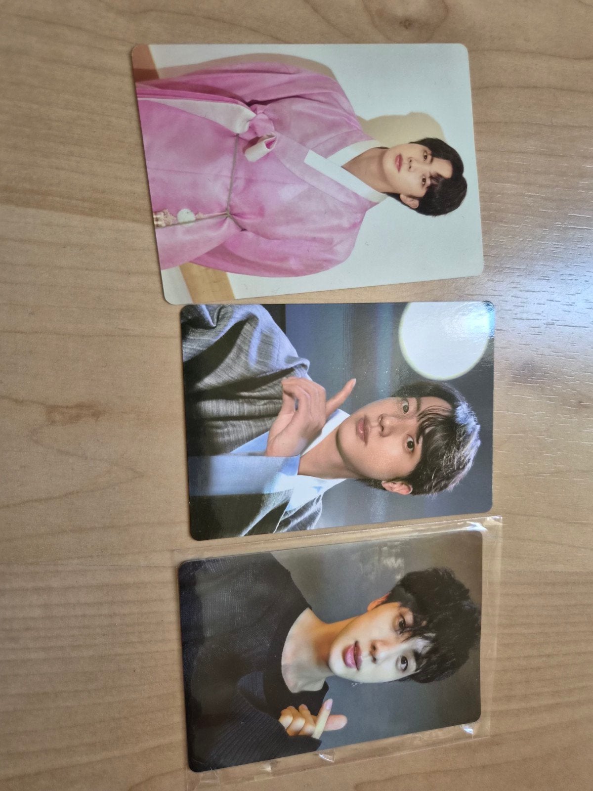 Jin BTS random set, Ophalen of Verzenden, Gebruikt, Foto of Kaart