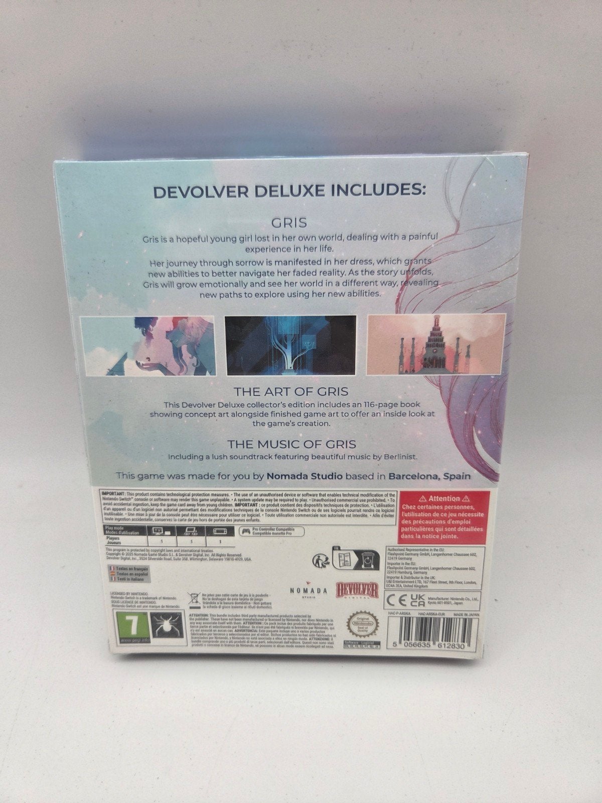 Gris Deluxe Edition Nintendo Switch (Geseald), Ophalen of Verzenden, Retro Games, Marktplaats@Gameshopzwolle.nl, Zwolle
