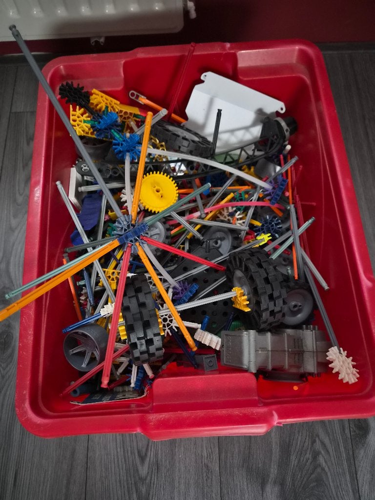 Knex, Ophalen, Gebruikt, K'nex