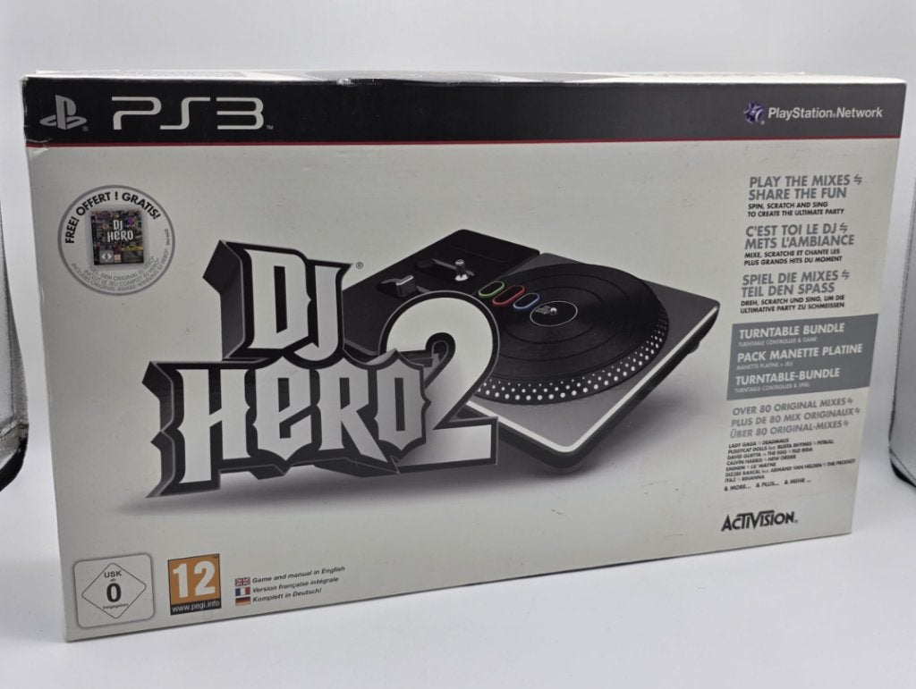 DJ Hero 2 Draaitafel kit, Muziek, Verzenden, 1 speler, Zo goed als nieuw