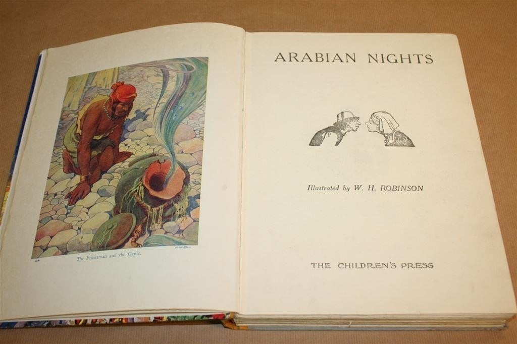 Arabian Nights — Antiek ca. 1910, Heath Robinson met ill., Ophalen of Verzenden, Gelezen