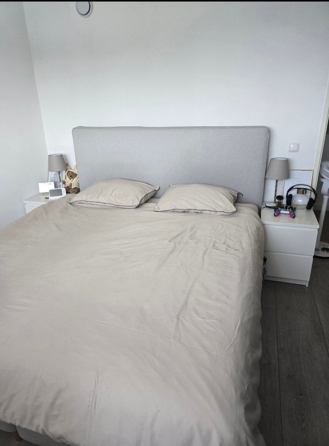 Ikea Boxspring 180x200 zo goed als nieuw, Ophalen, Zo goed als nieuw, Tweepersoons, 180 cm