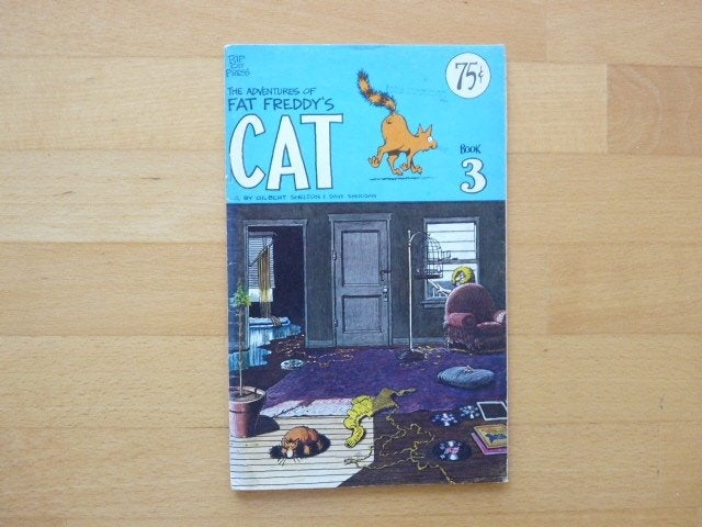 The adventures of Fat Freddy’s Cat Book 3, Gilbert Shelton,, Eén comic, Ophalen of Verzenden, Zo goed als nieuw, Amerika