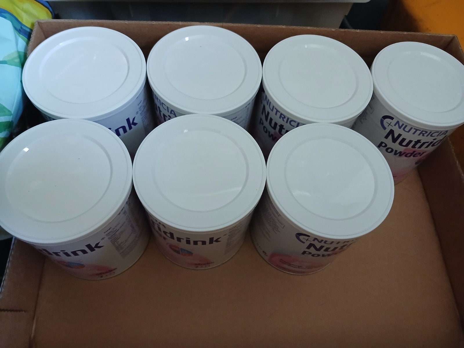 Nutridrink, Ophalen