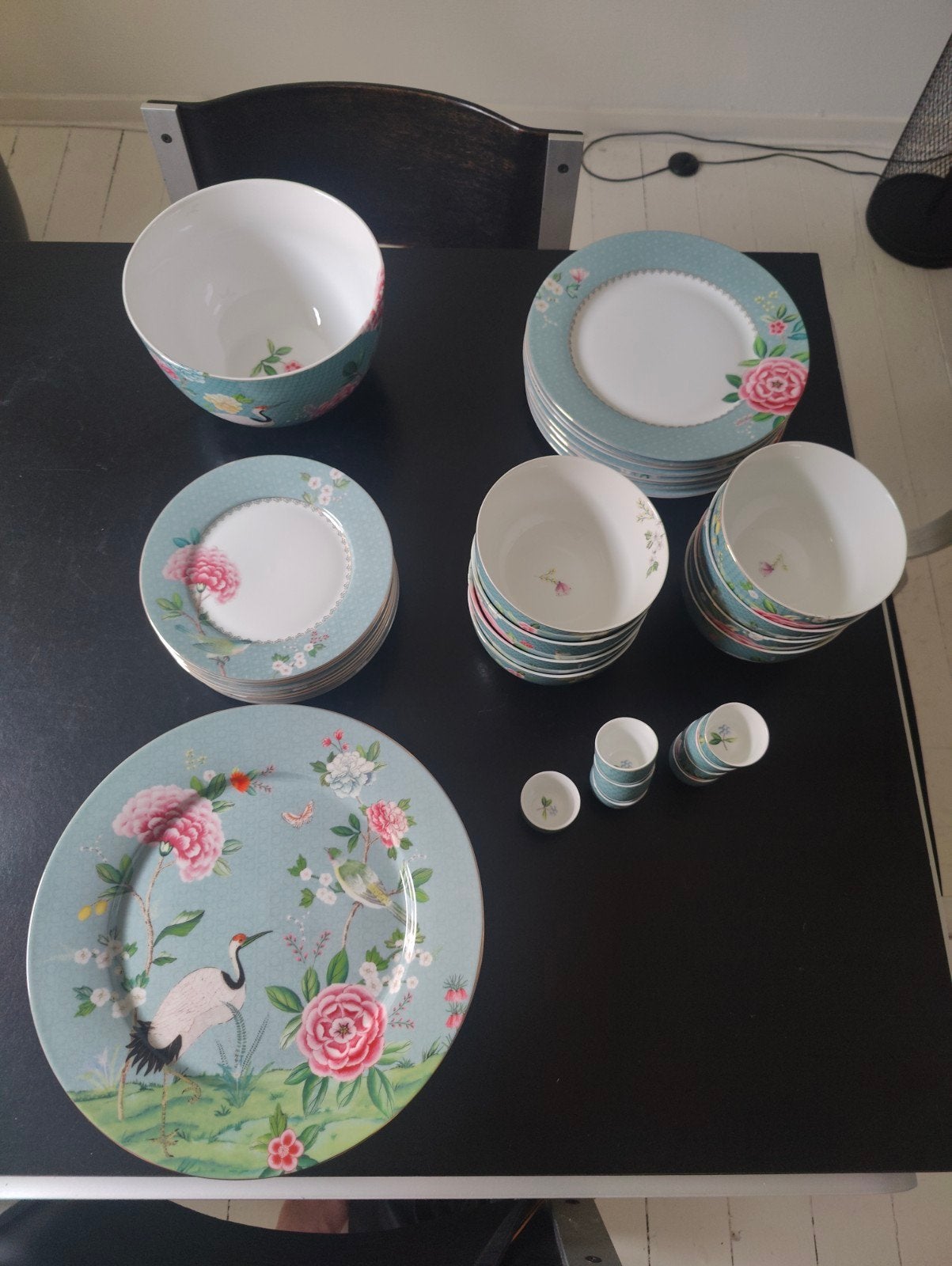 Prachtig Pip Studio blushing birds servies., Ophalen, Keramiek, Pip Studio, Zo goed als nieuw