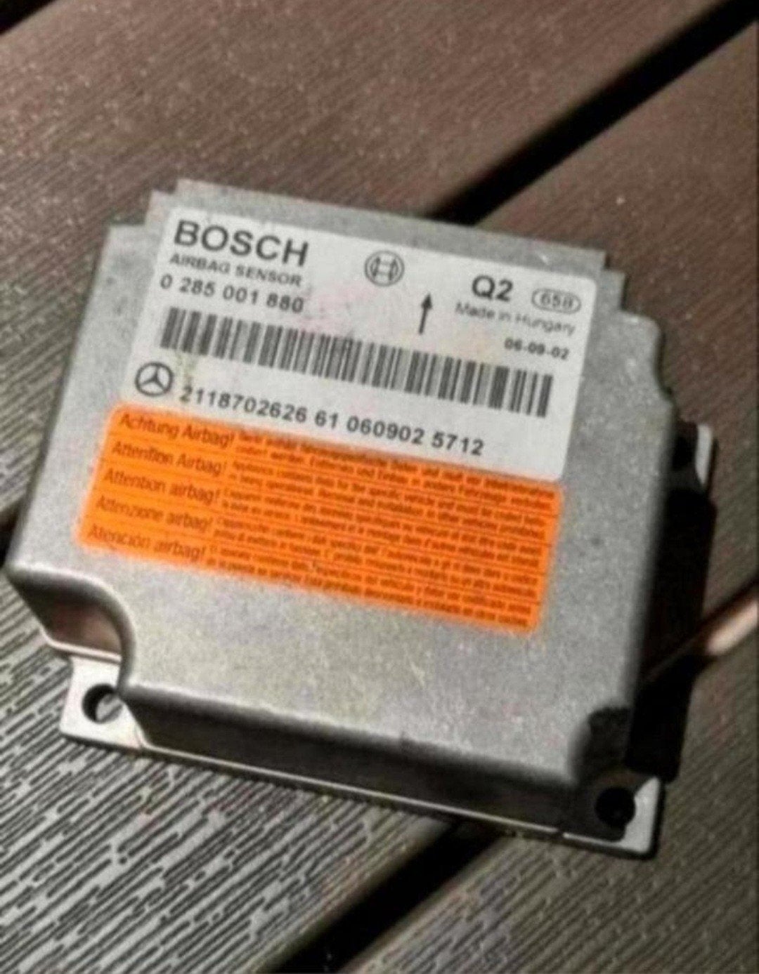 AIRBAG MODULE MERCEDES W211 W219 W203 W221 W164, Ophalen of Verzenden