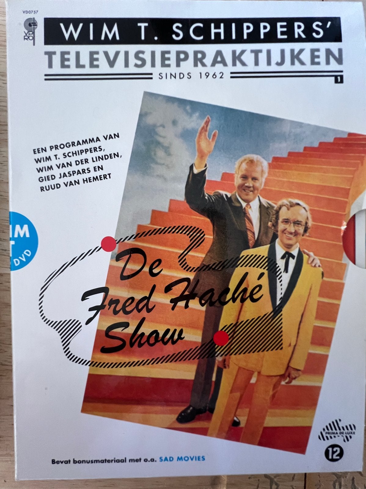 Wim T. Schippers' Televisiepraktijken - De Fred Haché Show, Cd's en Dvd's, Bonusmateriaal, Zo goed als nieuw, Komedie, Vanaf 12 jaar