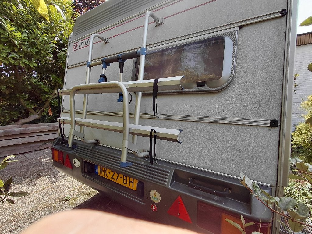 Kip Hy-Line Caravan met fietsenrek, Kip, Tot en met 2, Zonnepaneel, 750 - 1000 kg