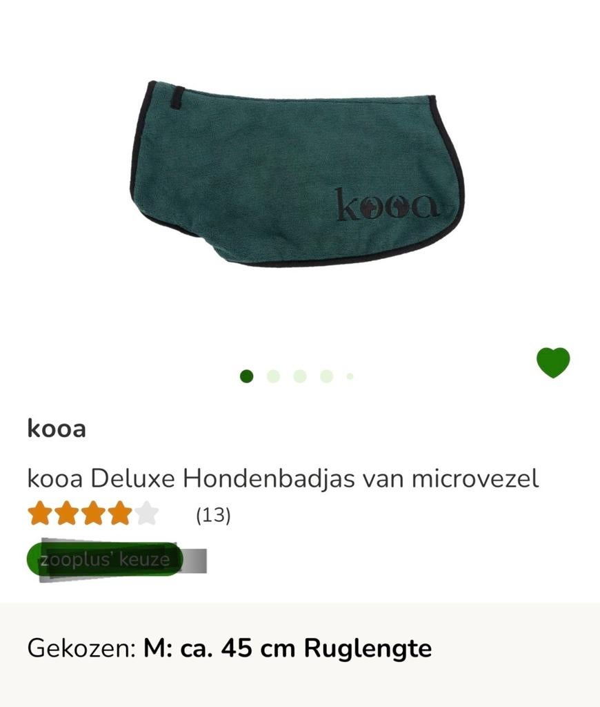 Hondenbadjas, Ophalen of Verzenden, Nieuw, Hondenbadjas