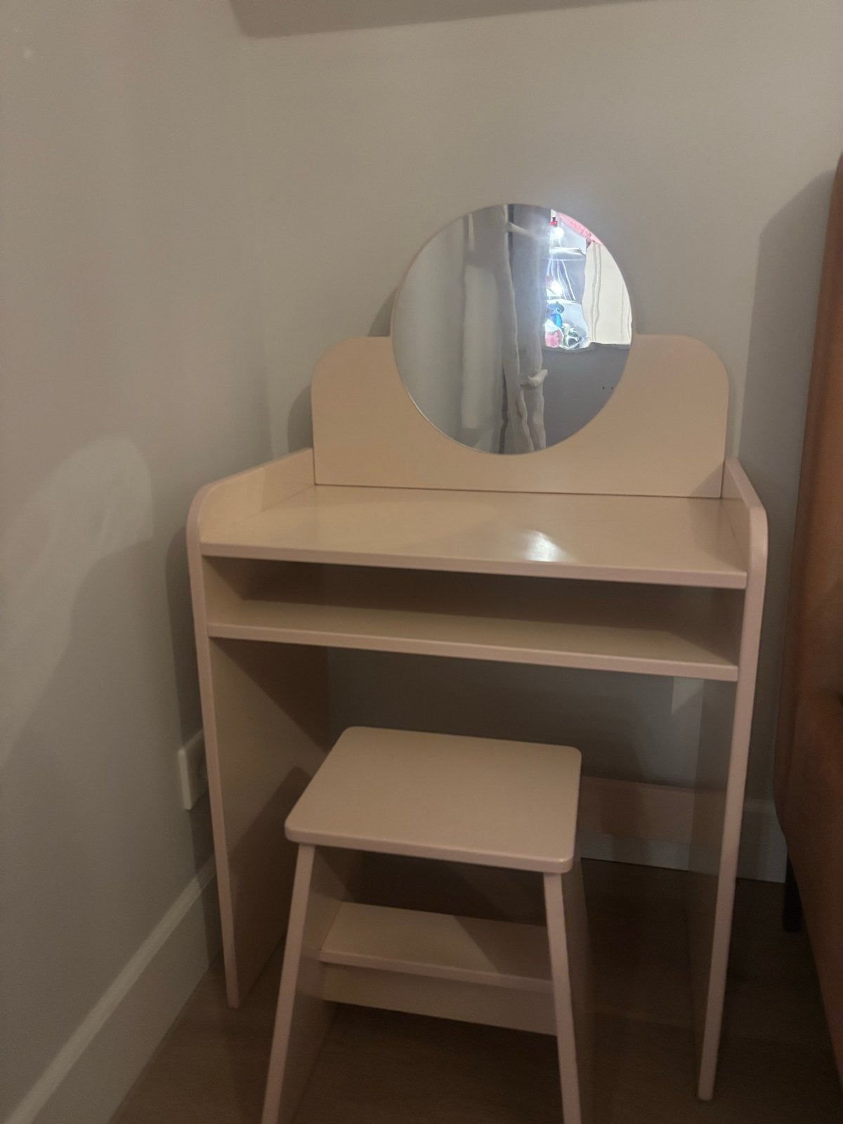 Petite Amélie Kaptafel Oud Roze voor Meisjes, Ophalen, Minder dan 50 cm, Zo goed als nieuw, Minder dan 100 cm