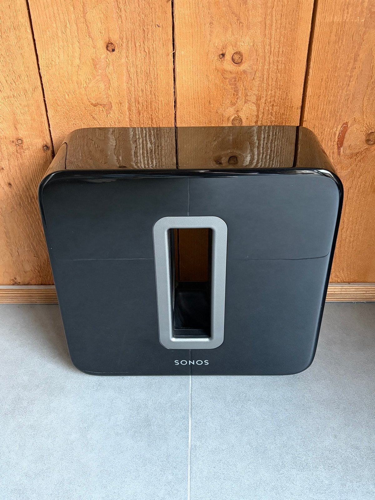 Sonos Sub - Zwart, Gebruikt, Subwoofer, WiFi, Ophalen of Verzenden