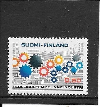 Finland industrie, Postzegels en Munten, Postzegels | Europa | Scandinavië, Ophalen of Verzenden, Finland, Postfris
