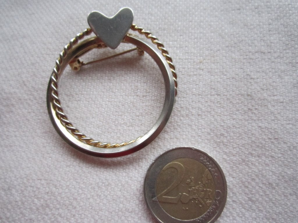 4.  Schitterende oude broche,, Ophalen, Overige materialen, Broche