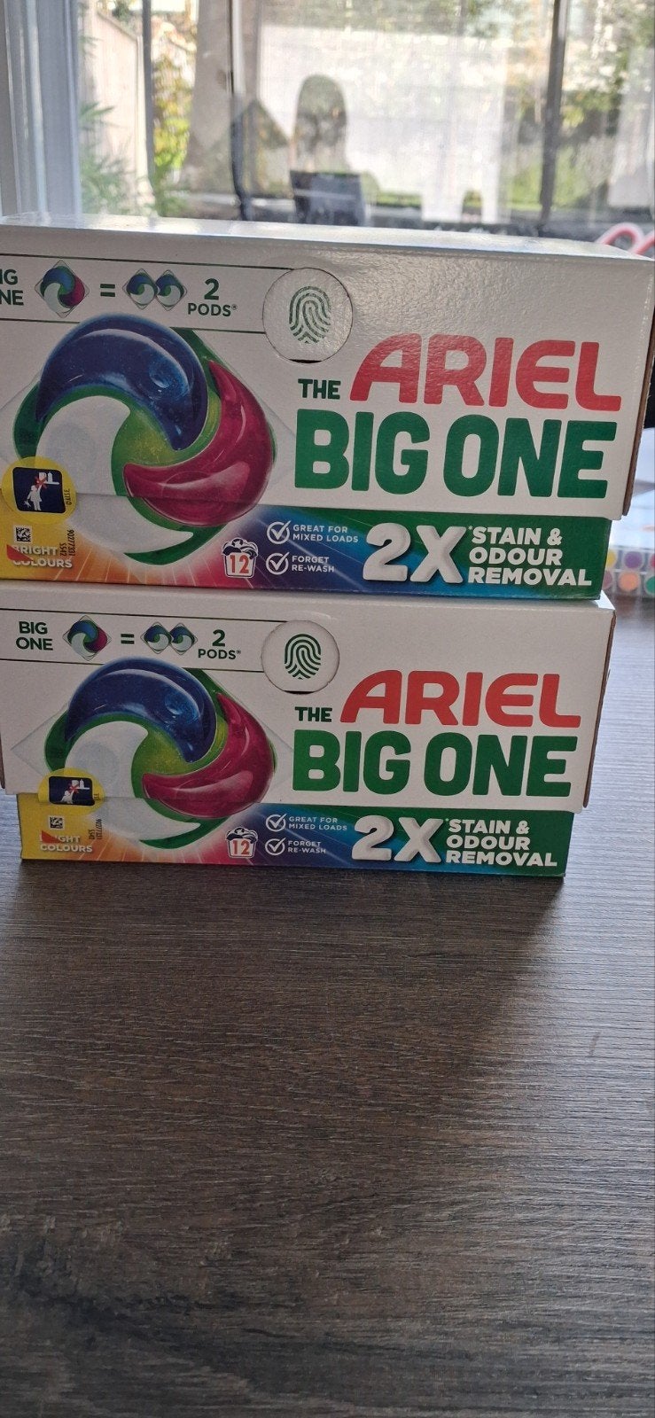 Ariel The Big One Wascapsules - 2x12 pods, Ophalen of Verzenden, Schoonmaakmiddel