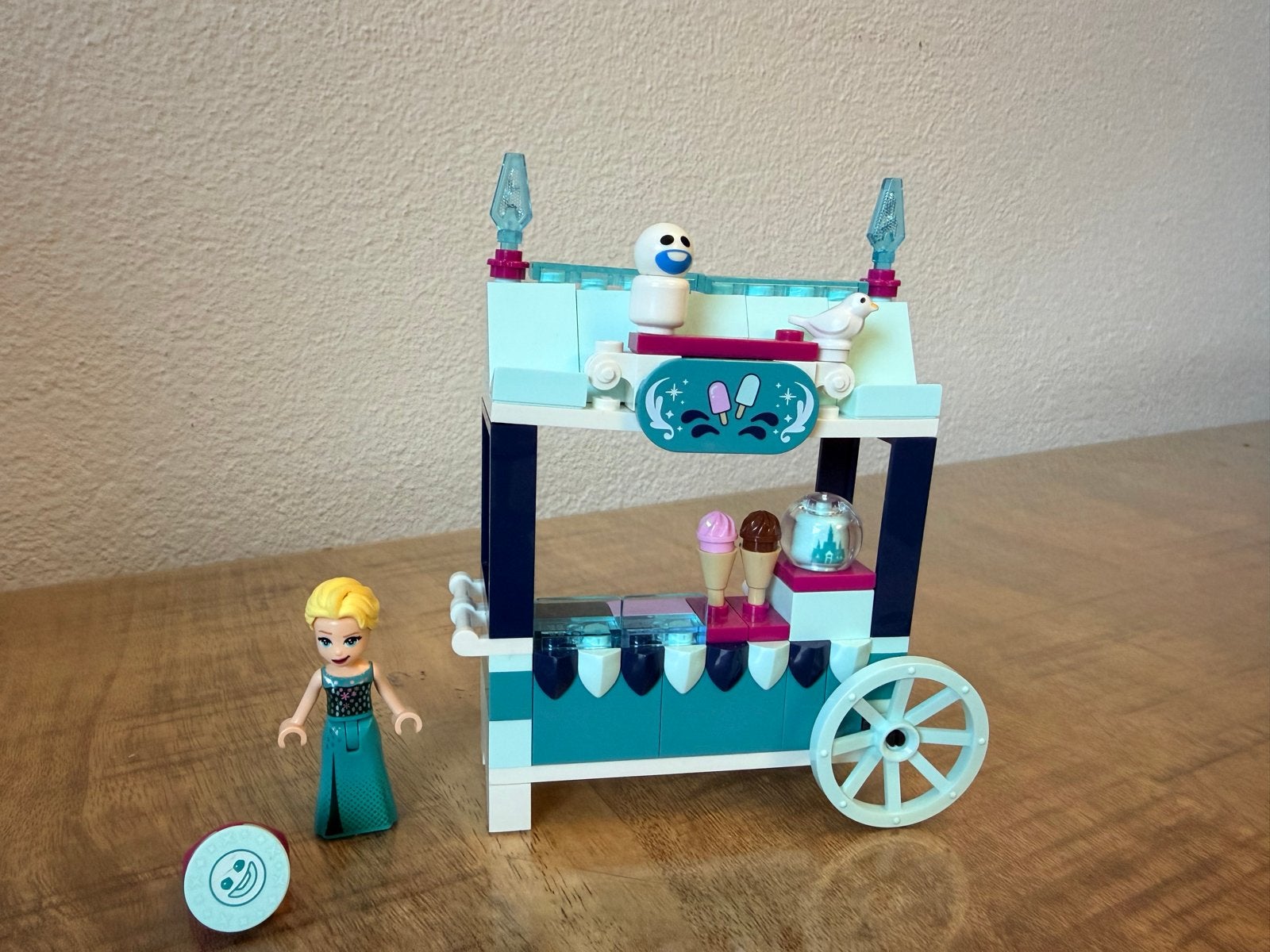 LEGO Disney Frozen IJskar met Elsa en Olaf (43234), Ophalen of Verzenden, Gebruikt, Overige merken