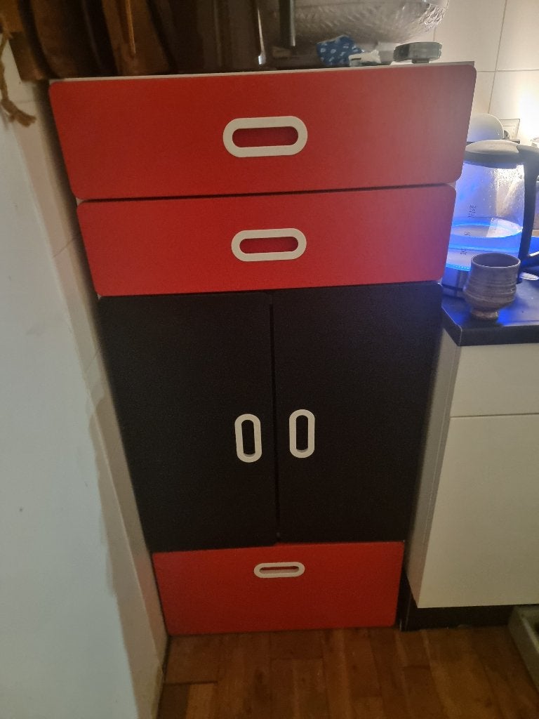 Kast ikea, Ophalen, Gebruikt, Met lade(s), 100 tot 150 cm