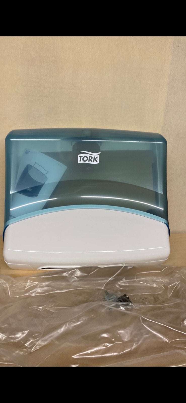 Wegwerp handdoek dispenser horeca restanten, Ophalen of Verzenden, Nieuw