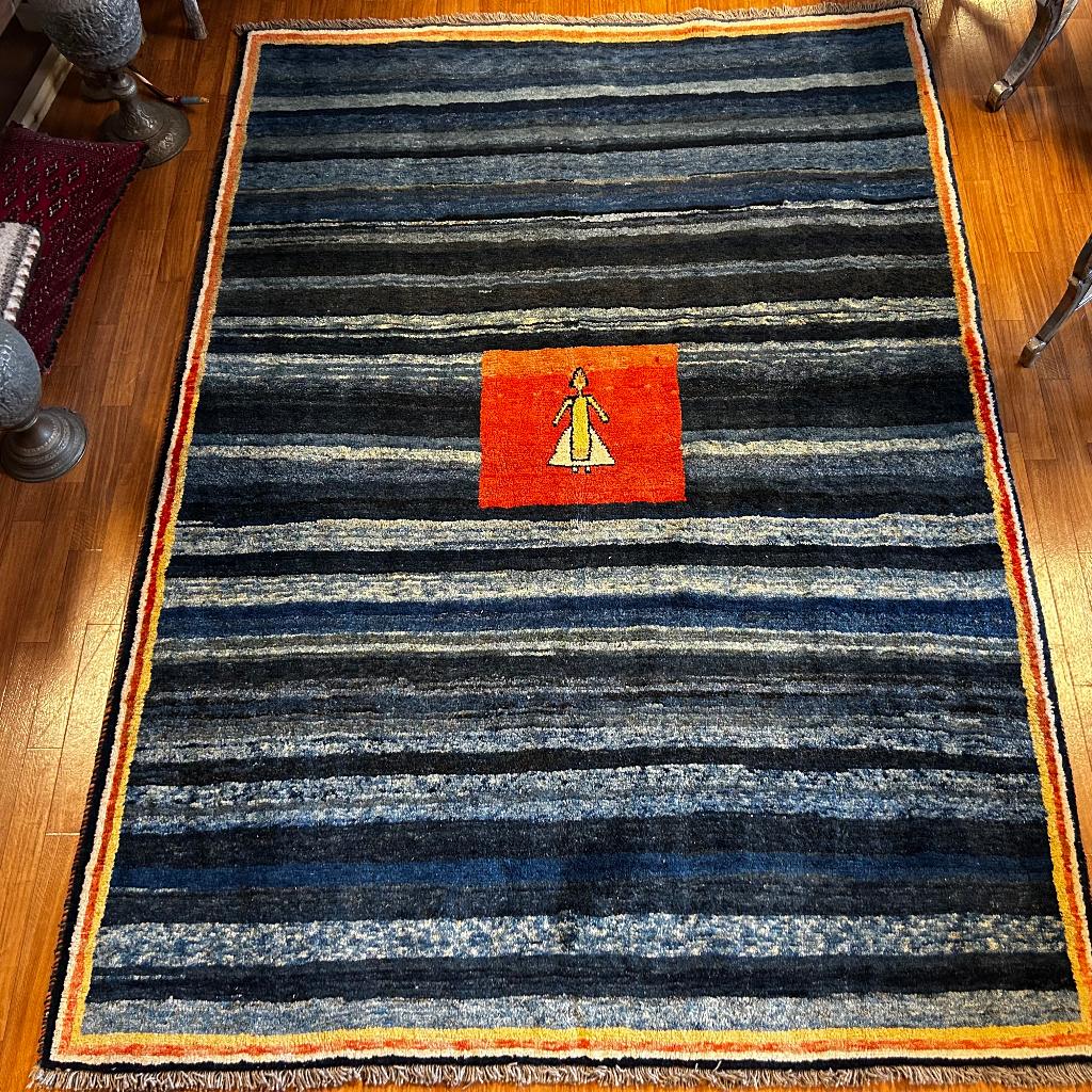 Trendy origineel Gabbeh tapijt - 295 x 212cm – Vloerkleed, TTM Wonen, Meubels – (Perzische) Tapijten en Woonaccessoires, Taag 63, 2491 CS, Den Haag (Forepark)