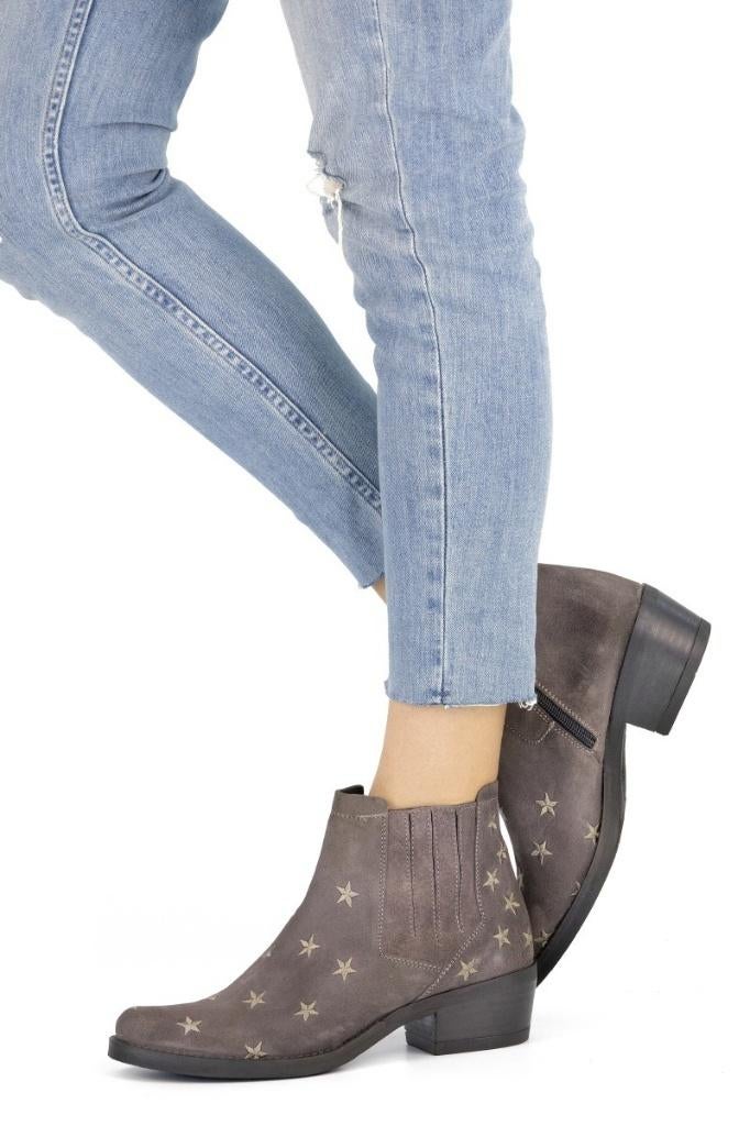 Kanna suede enkellaarzen cowboy laars schoenen taupe maat 39, Kleding | Dames, Schoenen, Bruin, Lage of Enkellaarzen, Nieuw, Ophalen of Verzenden