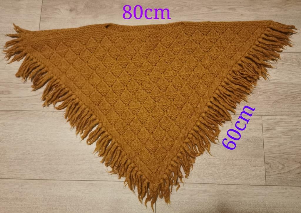 Warme poncho, Ophalen, Jongen of Meisje, Sjaal