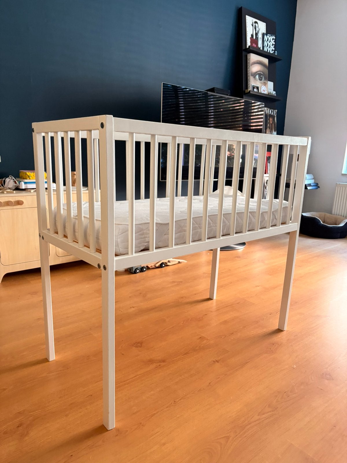 Petite Amélie wiegje van hout, Kinderen en Baby's, Ophalen, Zo goed als nieuw, Wieg