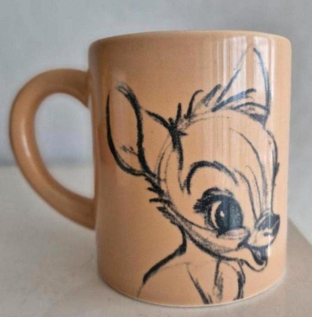 Disney Beker Bambi, Ophalen of Verzenden, Zo goed als nieuw, Overige stijlen, Kop(pen) en/of Schotel(s)