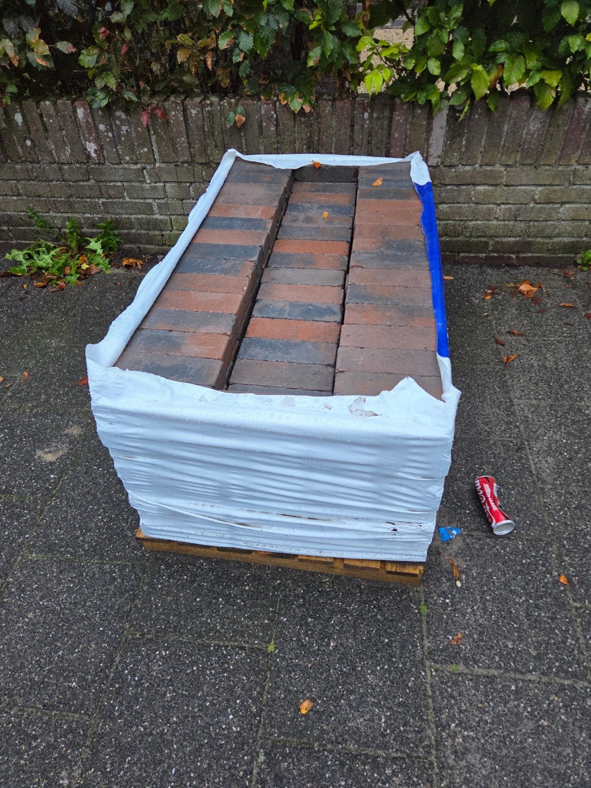 Restpartij Kijlstra StoniQue trommel klinkers 20x5x7 cm, Ophalen, Klinkers, Nieuw, Minder dan 5 m²