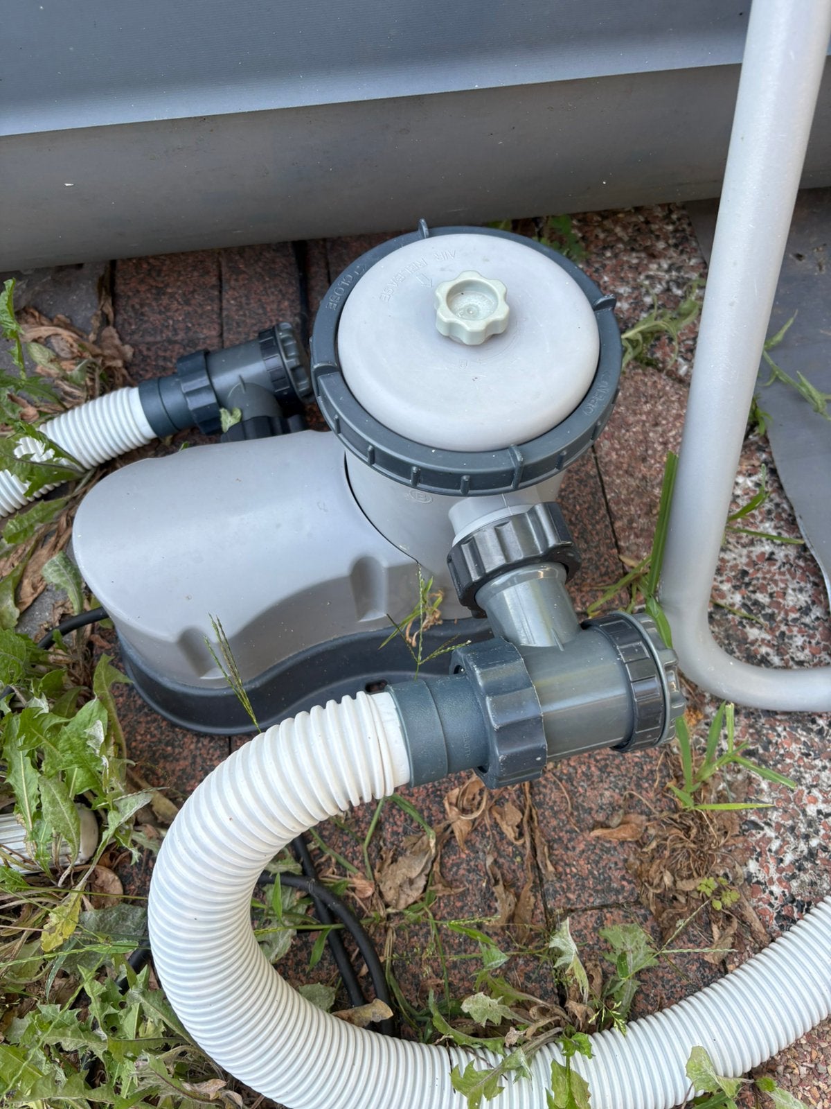 Intex powersteel 6x3x1,50, Ophalen, Zo goed als nieuw, Afdekzeil