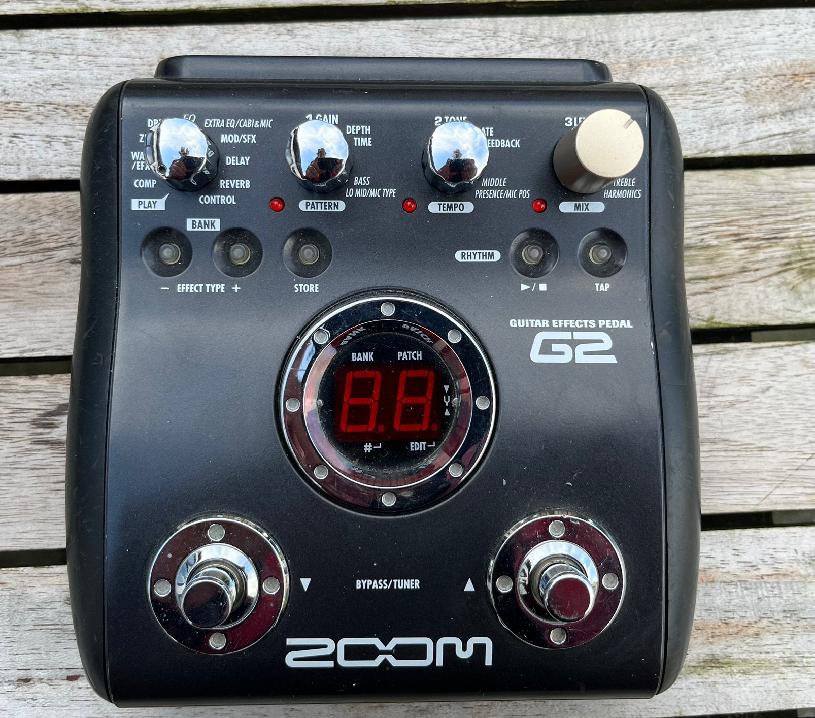 Zoom G2 multi effect, Muziek en Instrumenten, Ophalen of Verzenden, Zo goed als nieuw