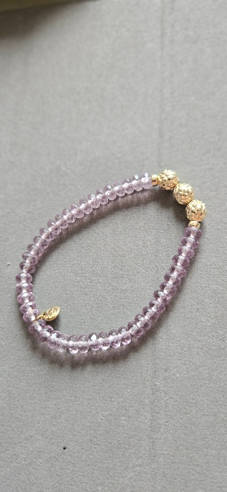 Sparkling jewels armband, Met bedels of kralen, Paars, Nieuw, Ophalen of Verzenden