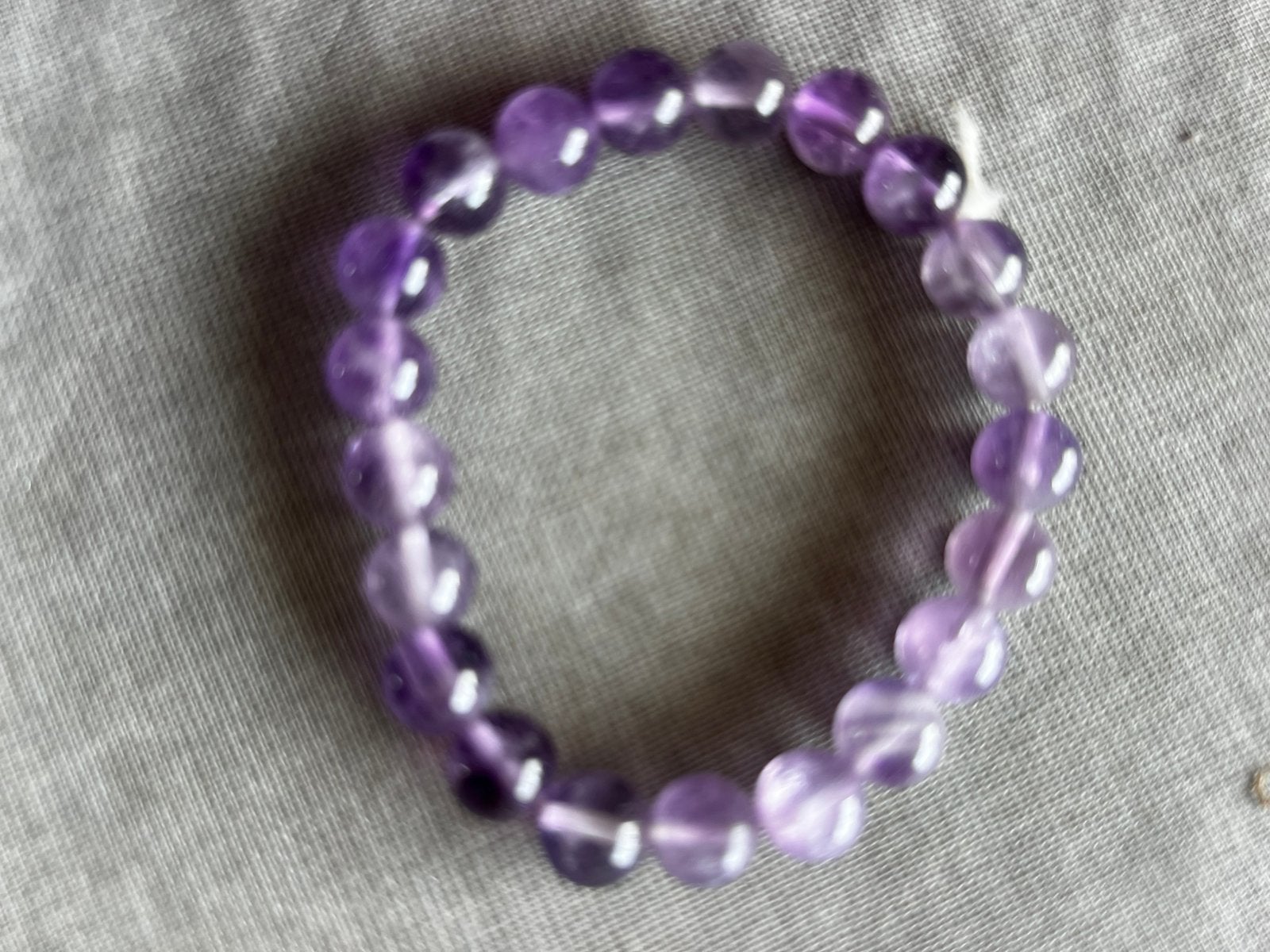 Amethist armbandje, Sieraden, Tassen en Uiterlijk, Edelstenen, Ophalen of Verzenden, Zo goed als nieuw