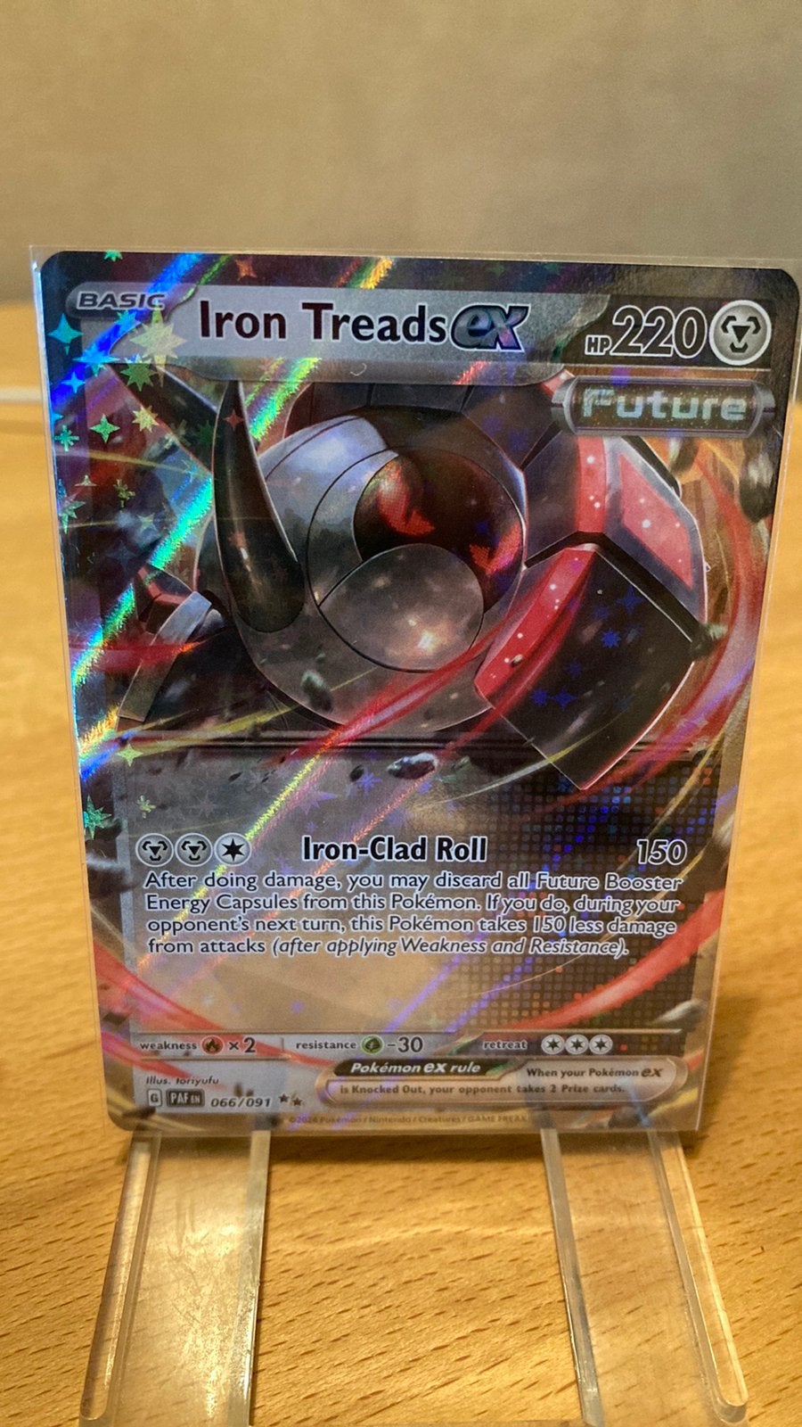 Pokemon Iron Treads Ex 66/91 Paldean Fates 3,00 euro, Ophalen of Verzenden, Zo goed als nieuw